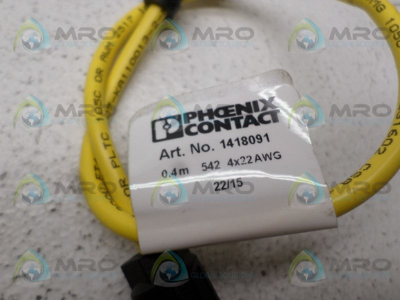 PHOENIX CONTACT 1418091 CABLE CONNECTOR  NSNP