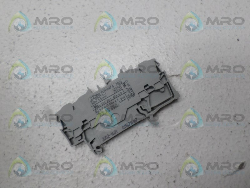 WAGO 2002-1401 TERMINAL BLOCK  UNMP