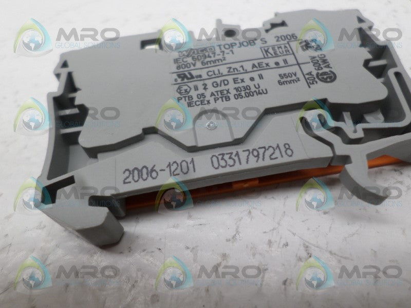 WAGO 2006-1201 TERMINAL BLOCK  NSNP
