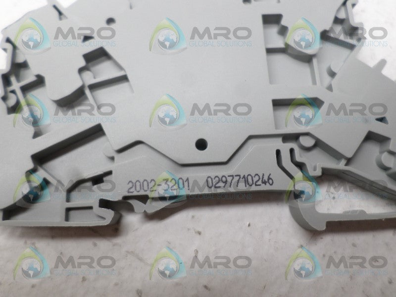 WAGO 2002-3201 TERMINAL BLOCK  UNMP