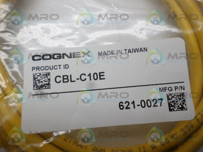 COGNEX CBL-C10E ETHERNET CABLE *NEW IN FACTORY BAG*