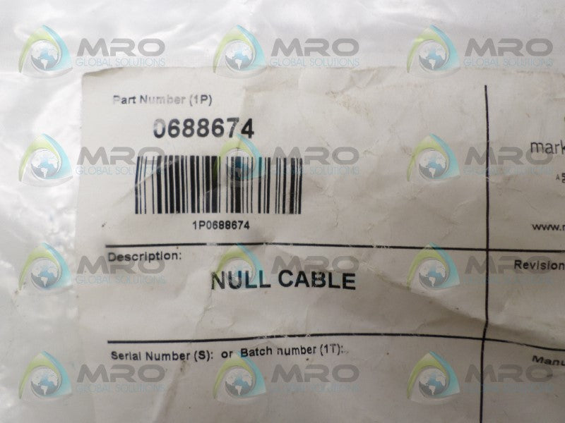 L-COM SP27536 0688674 NULL CABLE *NEW IN FACTORY BAG*