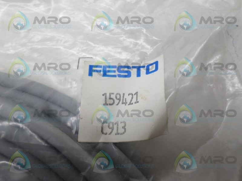 FESTO SIM-M8-3GD-5-PU 159421 CABLE * NEW IN FACTORY BAG *