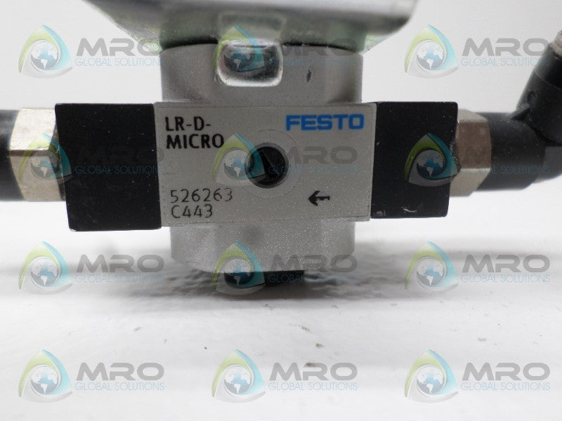 FESTO LR-D-MICRO PRESSURE REGULATOR UNMP