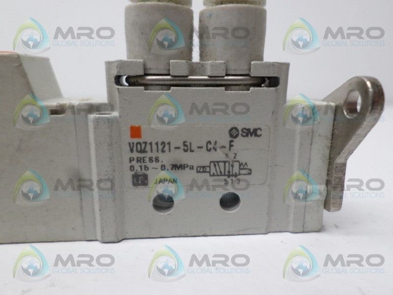 SMC VQZ1121-5L-C4-F SOLENOID VALVE UNMP
