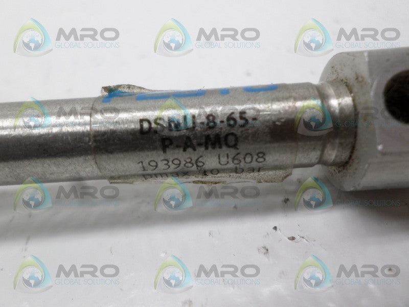 FESTO DSNU-8-65-P-A-MQ PNEUMATIC CYLINDER UNMP