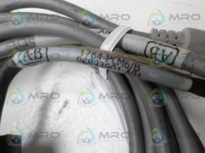 ALLEN BRADLEY 1784-PCM6 SER. B COMMUNICATION CABLE * USED *