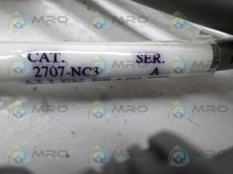 INDUSTRIAL SPARE PART 2707-NC3 SER. A CABLE CONNECTOR  UNMP