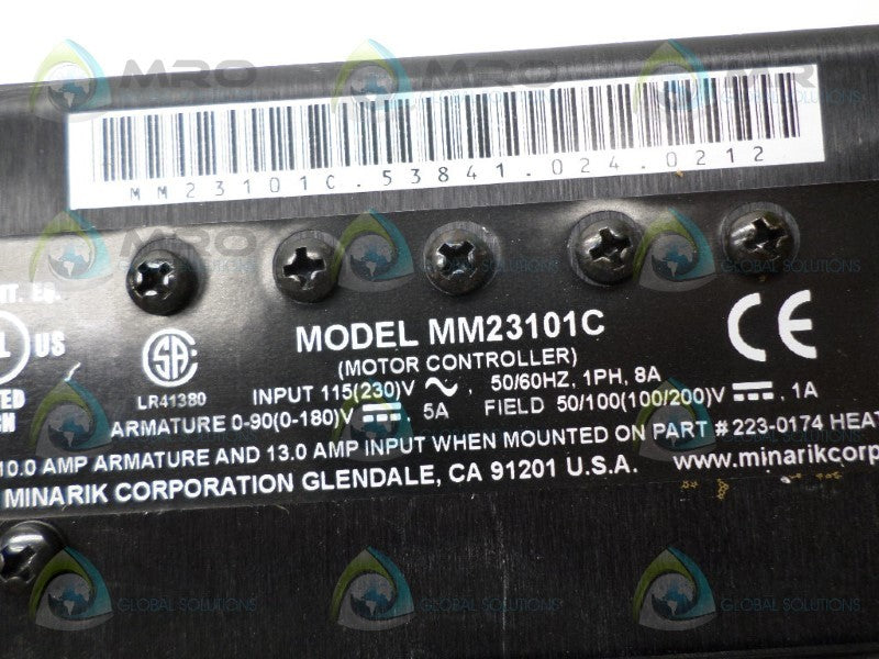 MINIARIK MM23101C MOTOR CONTROLLER *USED*