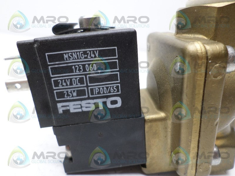 FESTO MN1H-2-3/8-MS SOLENOID VALVE UNMP