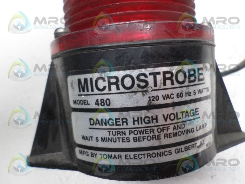 TOMAR 480-120-R RED MICROSTROBE UNMP