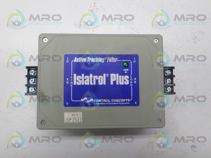 CONTROL CONCEPTS IC+115 ACTIVE TRACKING FILTER *NEW NO BOX*