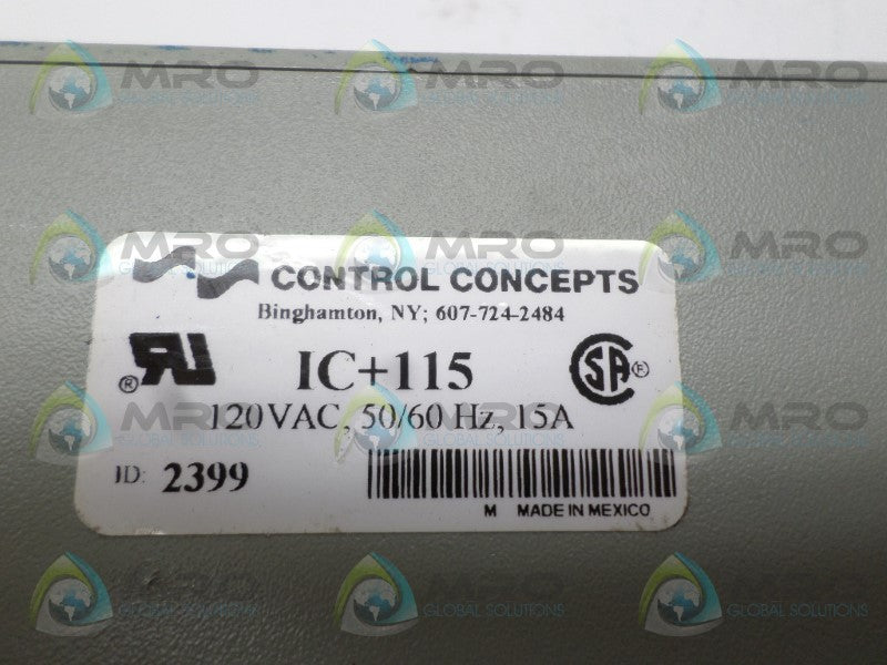 CONTROL CONCEPTS IC+115 ACTIVE TRACKING FILTER *NEW NO BOX*