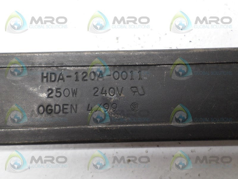 OGDEN HDA-120A-0011 HEATER ELEMENT *USED*