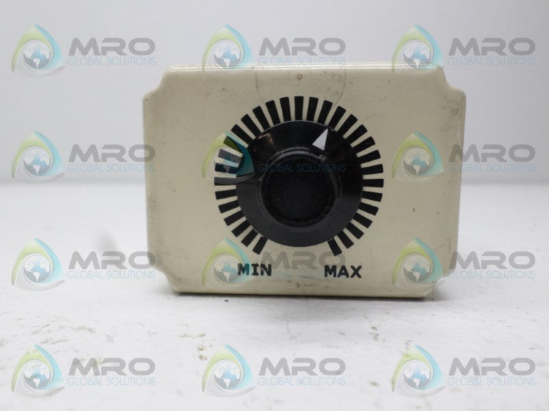 SQUARE D 9050-JCK-24V20 TIME DELAY RELAY 1.2-120 SEC. *USED*