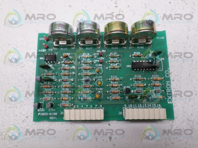 EXTRON P1028-0100 CONTROL BOARD *NEW NO BOX*