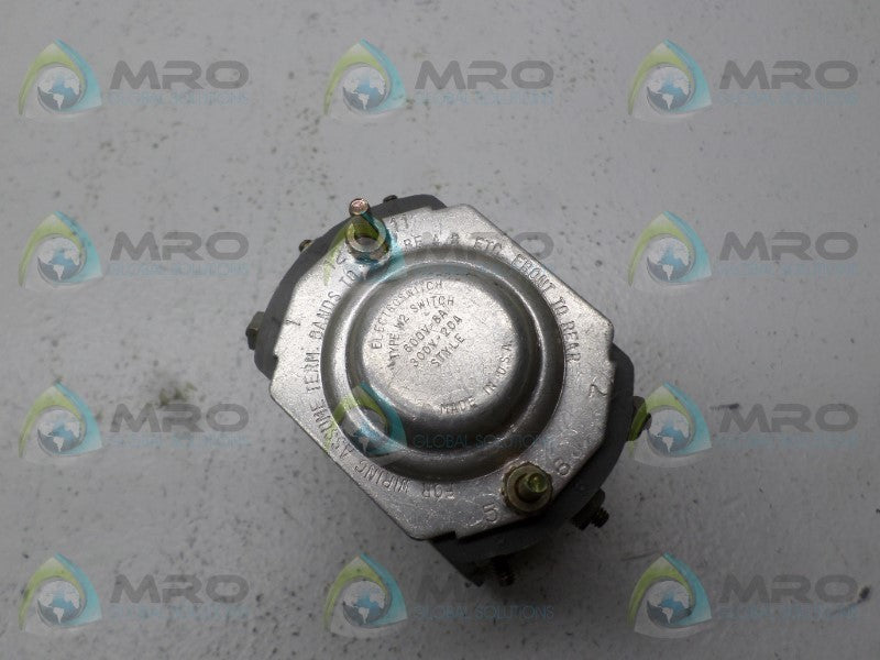 ELECTROSWITCH 505A755G01 ROTARY SWITCH *USED*