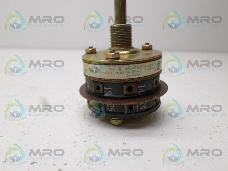 ELECTROSWITCH 31202A.S  NSNP
