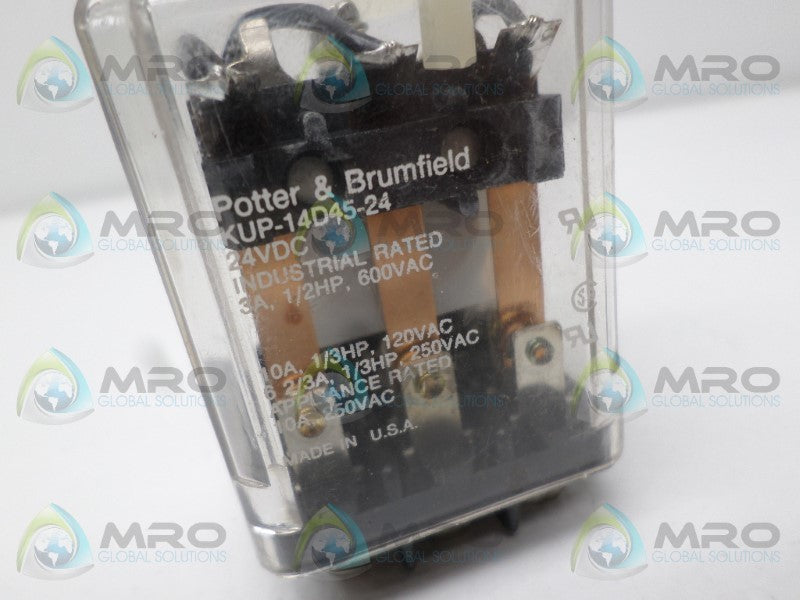 POTTER & BRUMFIELD KUP-14D45-24 24VDC  UNMP