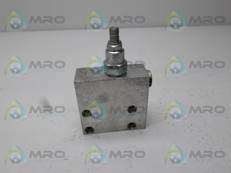 SUN HYDRAULICS WAC QPAB SOLENOID VALVE *USED*