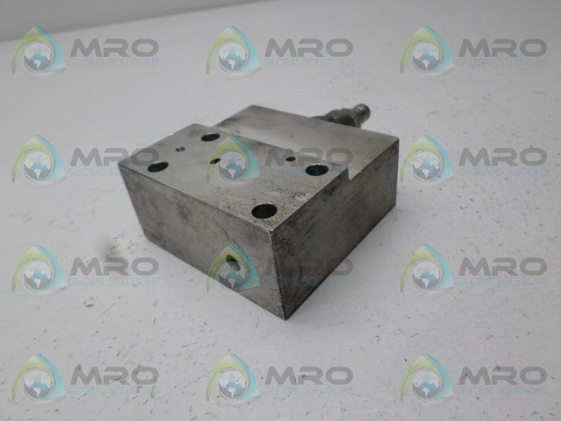 SUN HYDRAULICS WAC QPAB SOLENOID VALVE *USED*