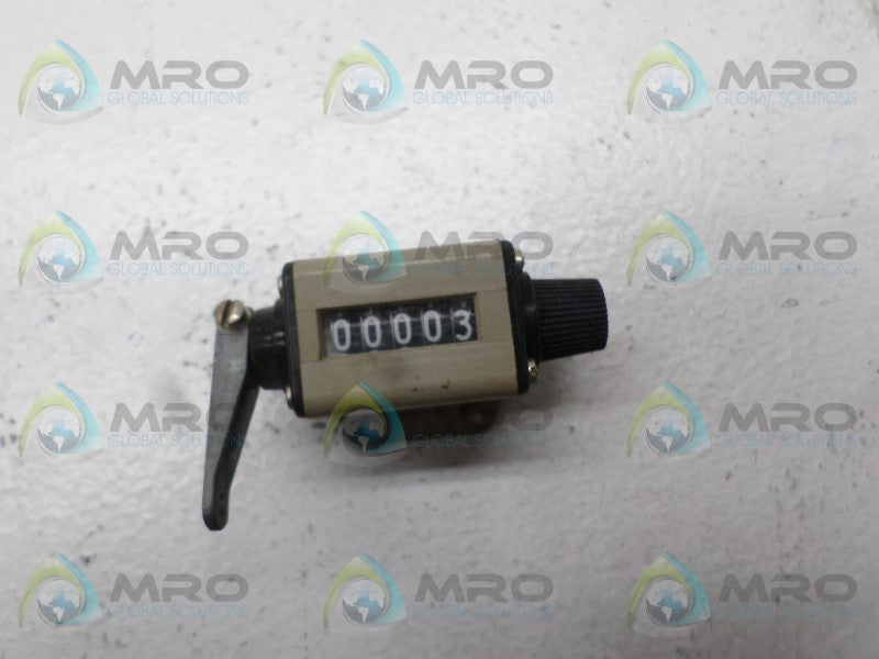 VEEDER-ROOT 727215-001 5-DIGIT MECHANICAL COUNTER *USED*