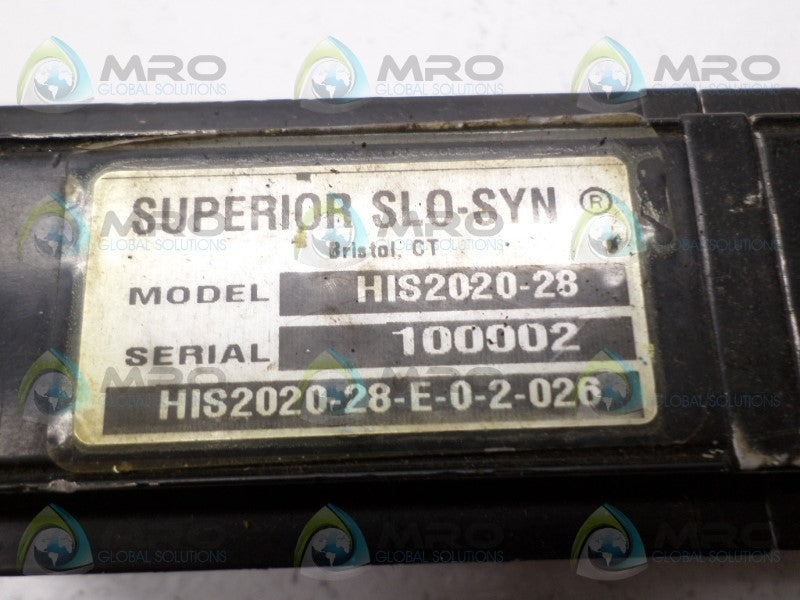 SUPERIOR SLO-SYN HIS2020-28-E-0-2-026  UNMP
