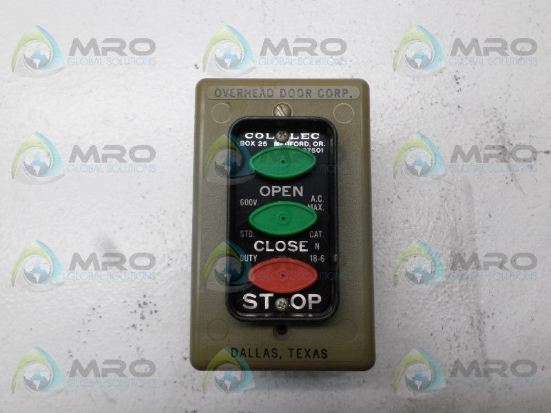 COLLEC N18-6 PUSHBUTTON STATION *USED*