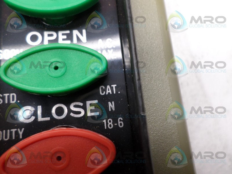 COLLEC N18-6 PUSHBUTTON STATION *USED*