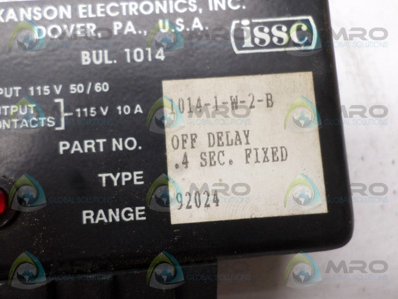 ISSC 1014-1-W-2-B TIMER  UNMP