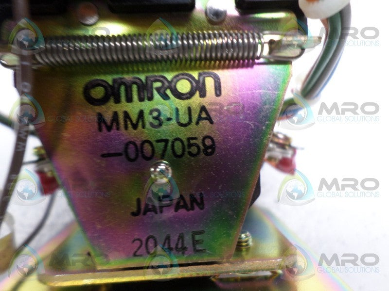 OMRON MM3-UA-007059 RELAY SWITCH 24VDC *USED*