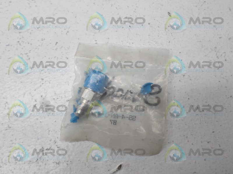 SWAGELOK SS-4-AN-1-4 QUICK CONNECT *NEW IN FACTORY BAG*