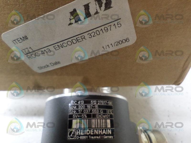 HEIDENHAIN ROC41351227S17-58 ENCODER *NEW IN BOX*