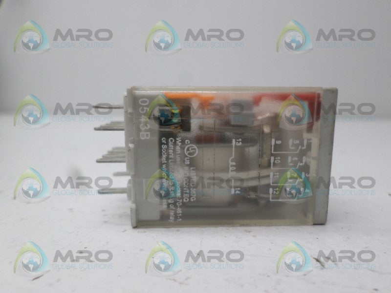 MAGNECRAFT 782XDX2M4L RELAY 120VAC  UNMP