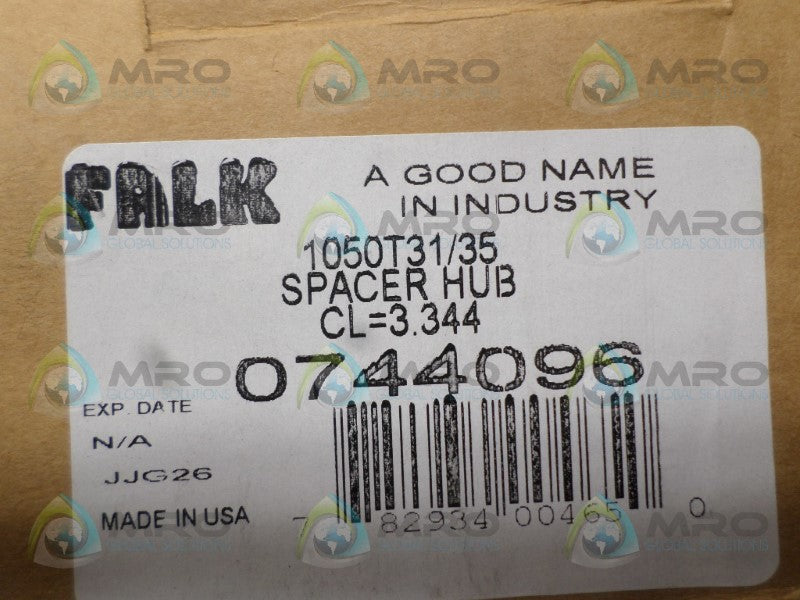 FALK 0744096 1050T31/35 SPACER HUB 3.344 *NEW IN BOX*