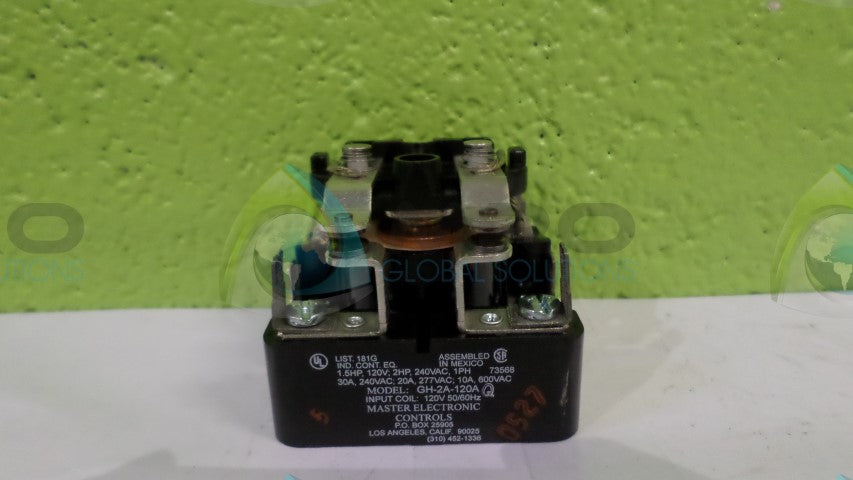 MASTER ELECTRONIC GH-2A-120A COIL *NEW NO BOX*