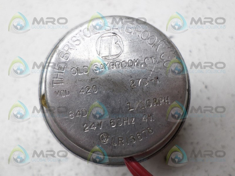BRISTOL SAYBROOK 420 MOTOR  UNMP