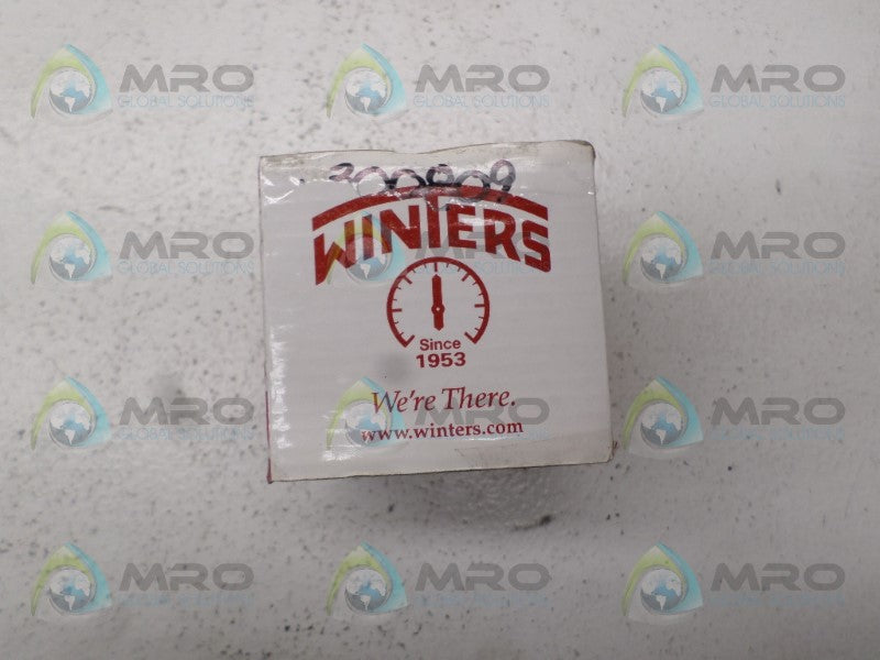 WINTERS PFP925R1 PRESSURE GAUGE 0-160 PSI *NEW IN BOX*