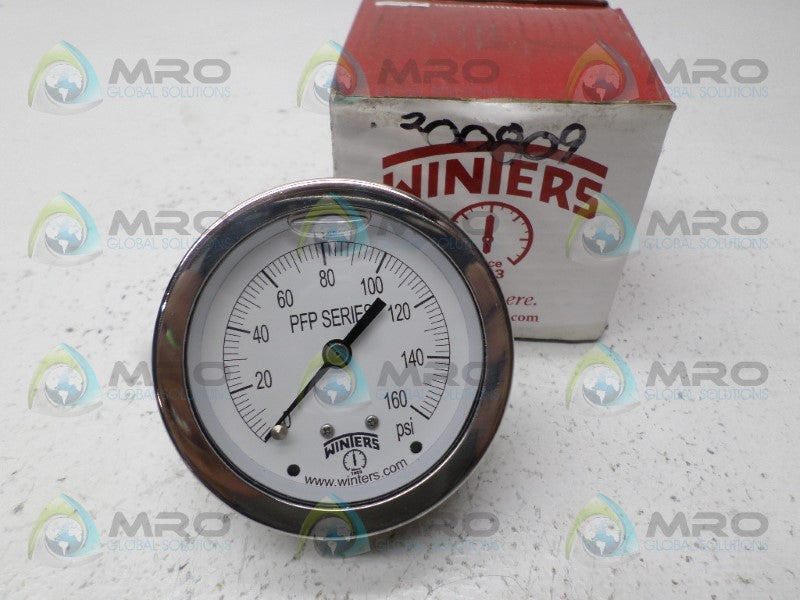 WINTERS PFP925R1 PRESSURE GAUGE 0-160 PSI *NEW IN BOX*