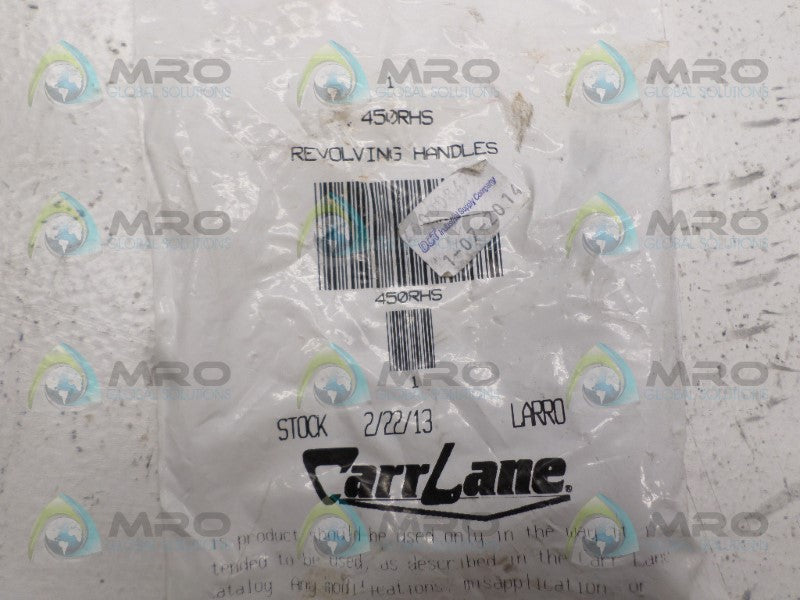 CARR LANE 450RHS CL-450-RH-S REVOLVING HANDLE *NEW IN FACTORY BAG*