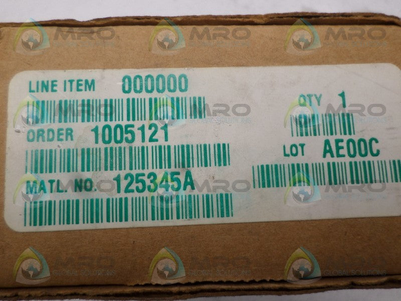 INDUSTRIAL SPARE PART 125345A NSMP