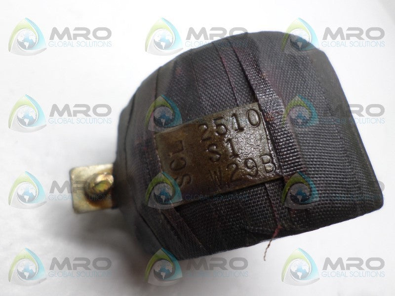 SQUARE D 2510-S1-W29B COIL 110/115V  UNMP