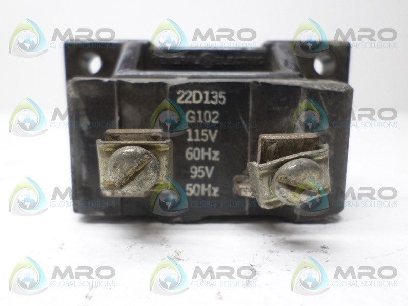 GENERAL ELECTRIC 22D135G102 COIL 95/115V  UNMP
