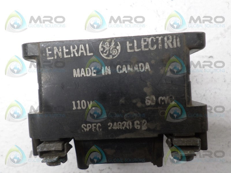 GENERAL ELECTRIC 24020G2 COIL 110V  UNMP