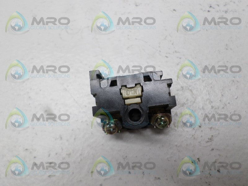 FUJI ELECTRIC 3NO4 CONTACT BLOCK  NSNP
