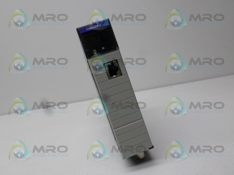 ALLEN BRADLEY CONTROLLOGIX 1756-CNB SER. E F/W 10.007 BRIDGE MODULE * USED *
