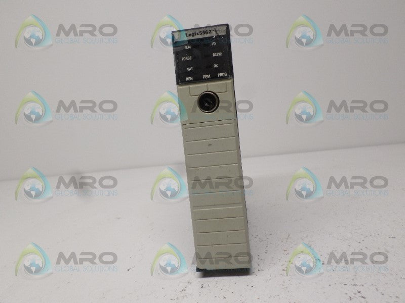 INDUSTRIAL SPARE PART CONTROLLOGIX 1756-L62 SER. B F/W 1.8 PROCESSOR (NO KEY)  UNMP