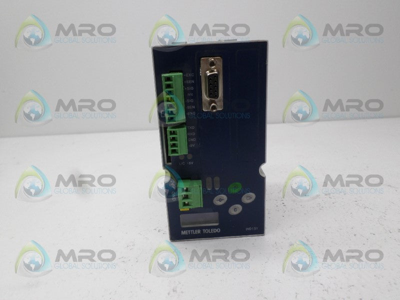 METTLER TOLEDO IND131 13D100000P00300 WEIGHT TERMINAL 24VDC *USED*