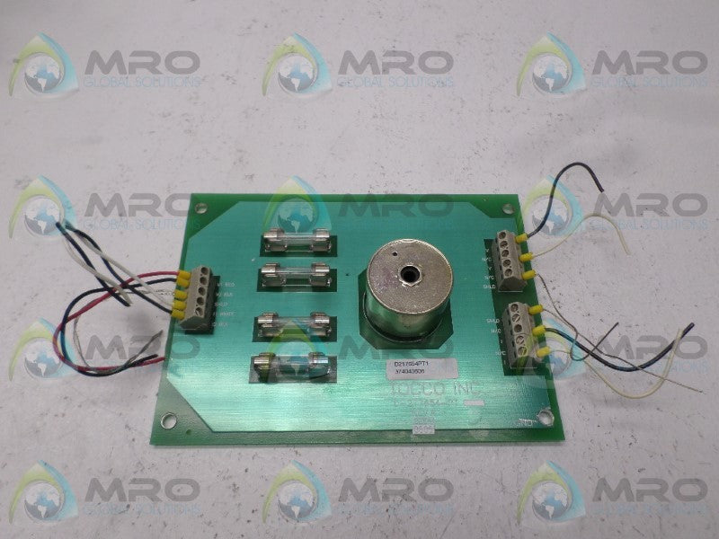 TOCCO D-217654-PT1 D217654PT1 INVERTER CONTROL CARD  UNMP