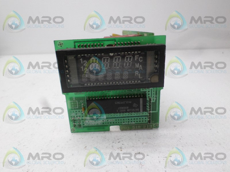 HONEYWELL UDC2000 30755733-001 30755922-001 DISPLAY ASSEMBLY *USED*